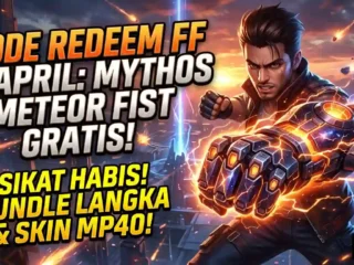 Sikat Habis! Kode Redeem FF 8 April 2026: Amankan Mythos Meteor Fist dan Bundle Kece Sekarang