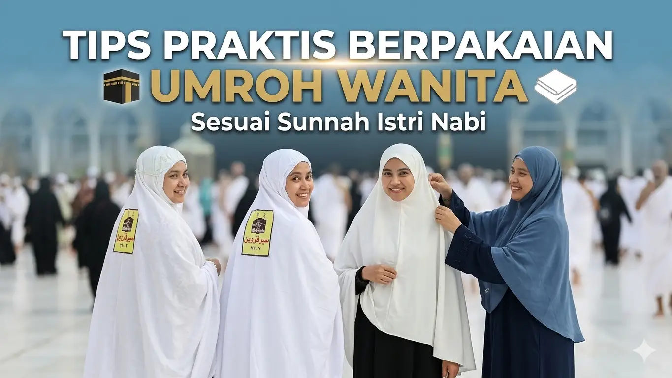 Tips Praktis Berpakaian Umroh bagi Wanita: Meneladani Kesederhanaan Istri Nabi