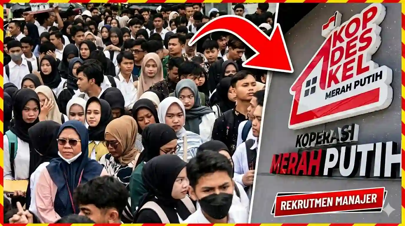 380 Ribu Orang Melamar Kopdes Merah Putih, Bukti Angka Pengangguran Masih Tinggi