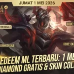 Kejutan Awal Bulan! Kode Redeem ML 1 Mei 2026: Amankan Skin Collector dan Diamond Gratis Sekarang