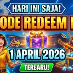 Kode Redeem FF 1 April 2026, Klaim Skin & Diamond Gratis