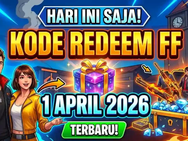 Kode Redeem FF 1 April 2026, Klaim Skin & Diamond Gratis