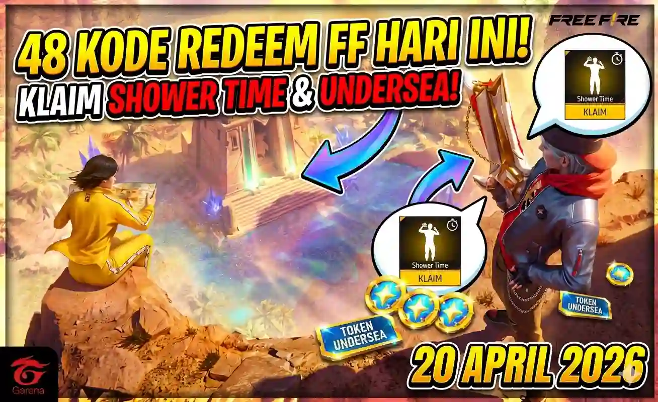 Kode Redeem FF 21 April 2026