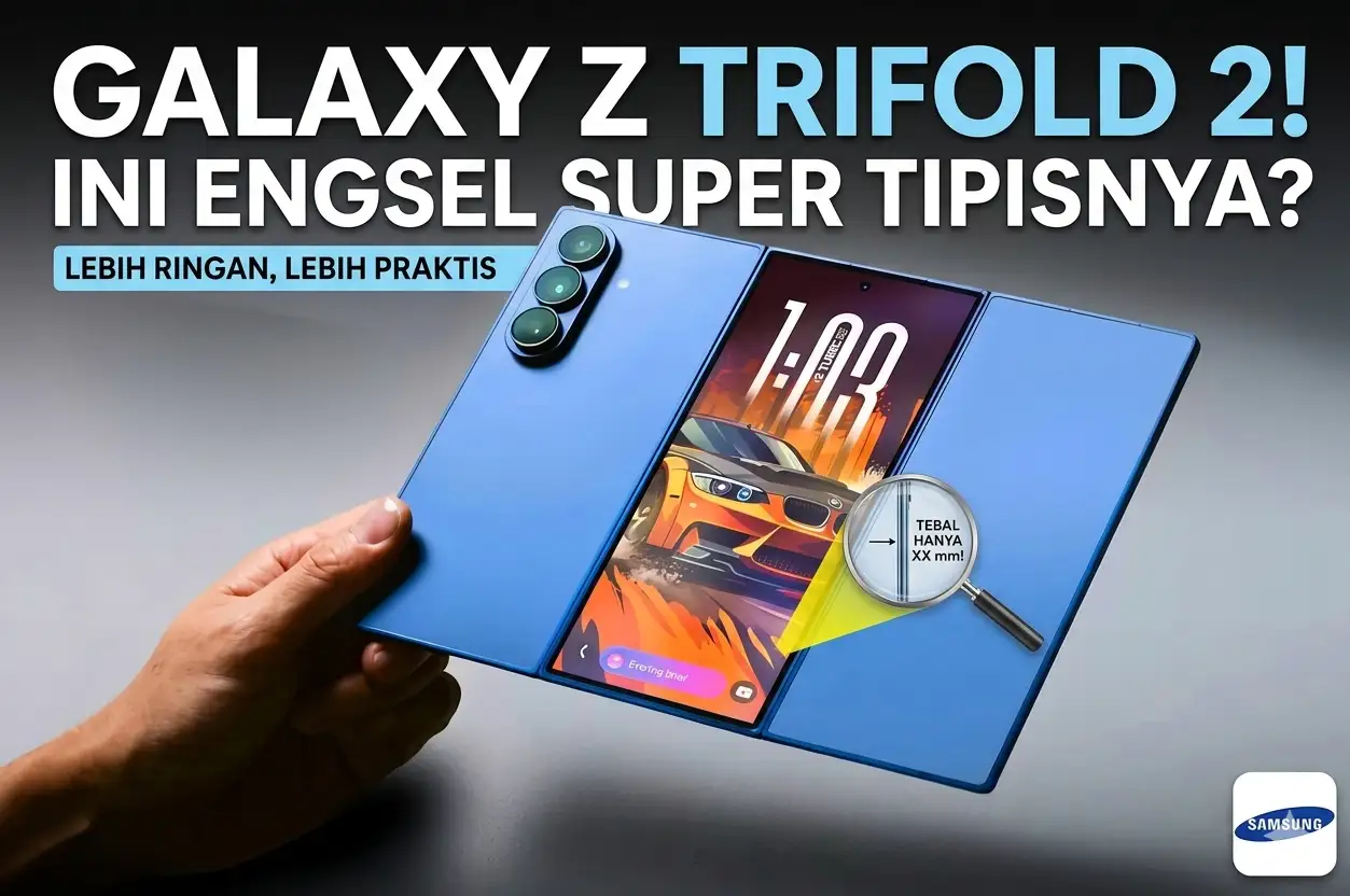 Samsung Siapkan Engsel Revolusioner untuk Galaxy Z TriFold 2