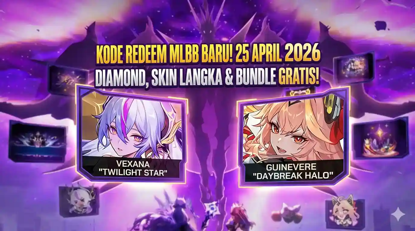 Kode Redeem MLBB Sabtu 25 April 2026
