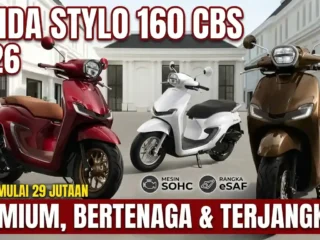 Honda Stylo 160 CBS 2026: Tampil Berkelas dengan Performa Mesin Juara