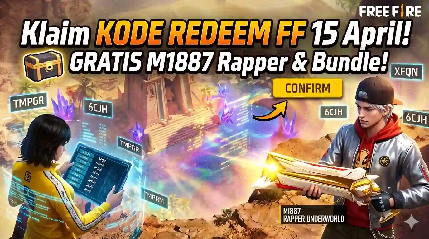 Banjir Hadiah! Klaim Kode Redeem FF Terbaru 15 April 2026 Sekarang