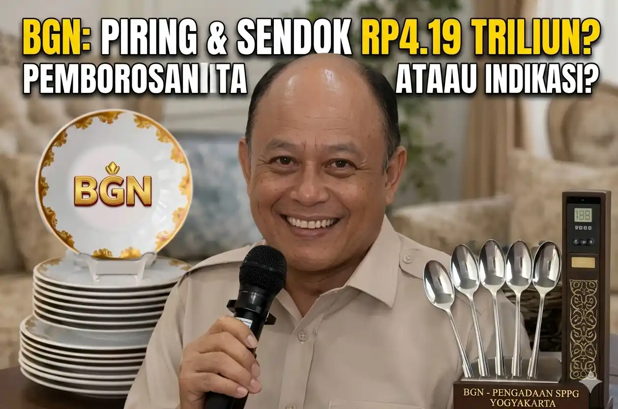 Proyek Piring dan Sendok Rp4,1 Triliun
