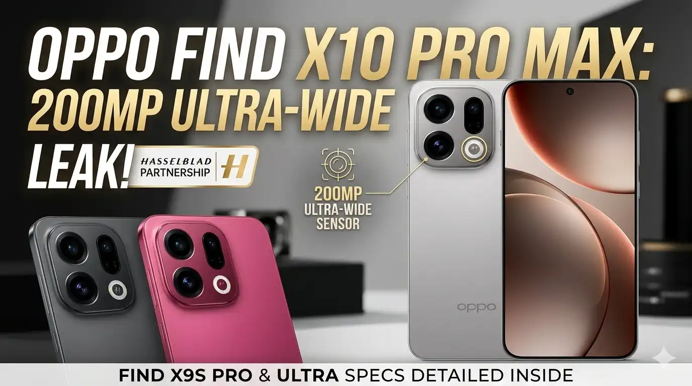 Oppo Find X10 Pro Max Bocor: Siapkan Kamera Ultra-Wide 200MP!