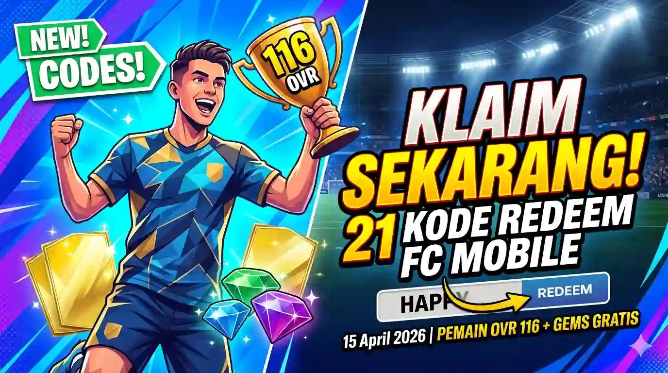 Kode Redeem FC Mobile 15 April 2026