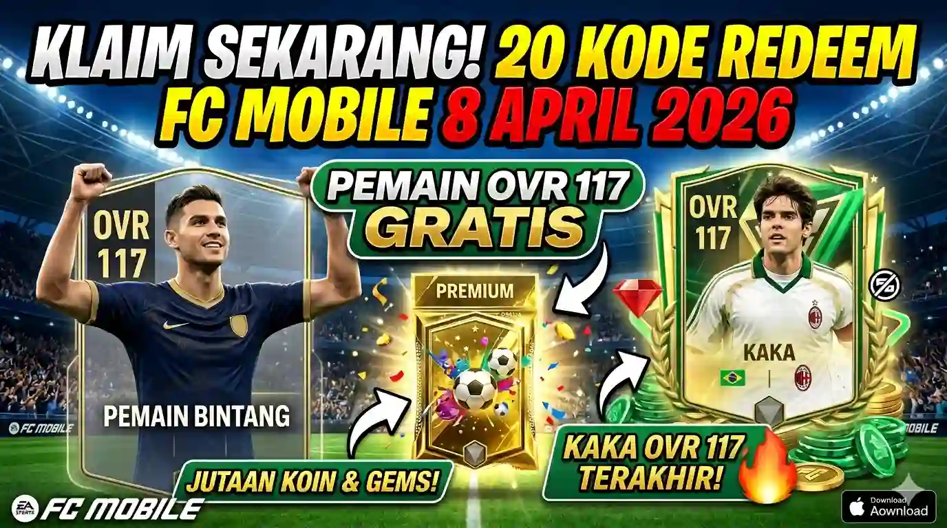 Kode Redeem FC Mobile 8 April 2026