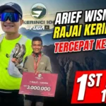 Arief Wismoyono Juara Kerinci 100, Taklukkan Jalur Ekstrem 18 Jam