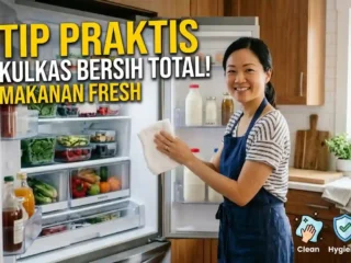 Ini Tips Praktis Membersihkan Kulkas Tanpa Ribet
