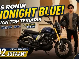TVS Ronin Midnight Blue: Tampil Lebih Eksklusif dengan Warna Premium
