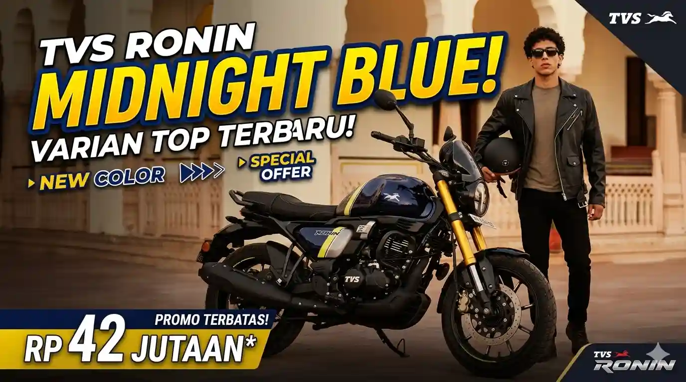 TVS Ronin Midnight Blue