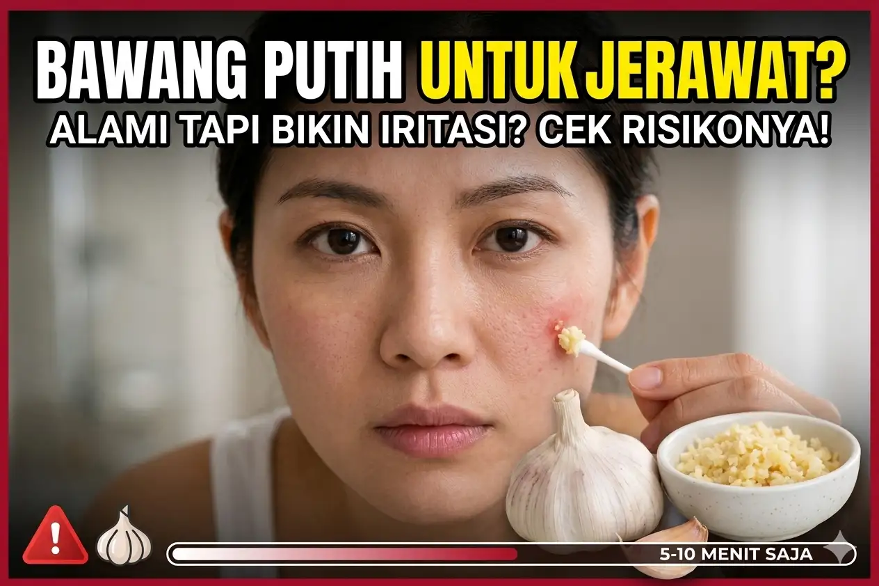 Cara Aman Pakai Bawang Putih untuk Jerawat agar Kulit Tak Iritasi