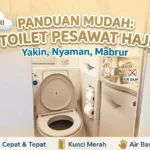 Nyaman di Udara: Panduan Mudah Gunakan Toilet Pesawat untuk Jemaah Haji