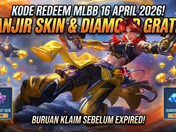 Buruan Klaim! Kode Redeem MLBB 16 April 2026: Banjir Skin & Diamond Gratis