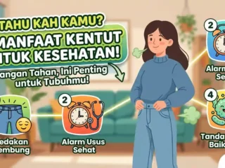 Ini Manfaat Kentut bagi Kesehatan Tubuh