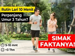 Rutin Lari 10 Menit Bisa Perpanjang Umur 3 Tahun? Simak Faktanya