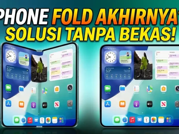 iPhone Fold: Akhir Penantian Ponsel Lipat Tanpa Bekas Garis