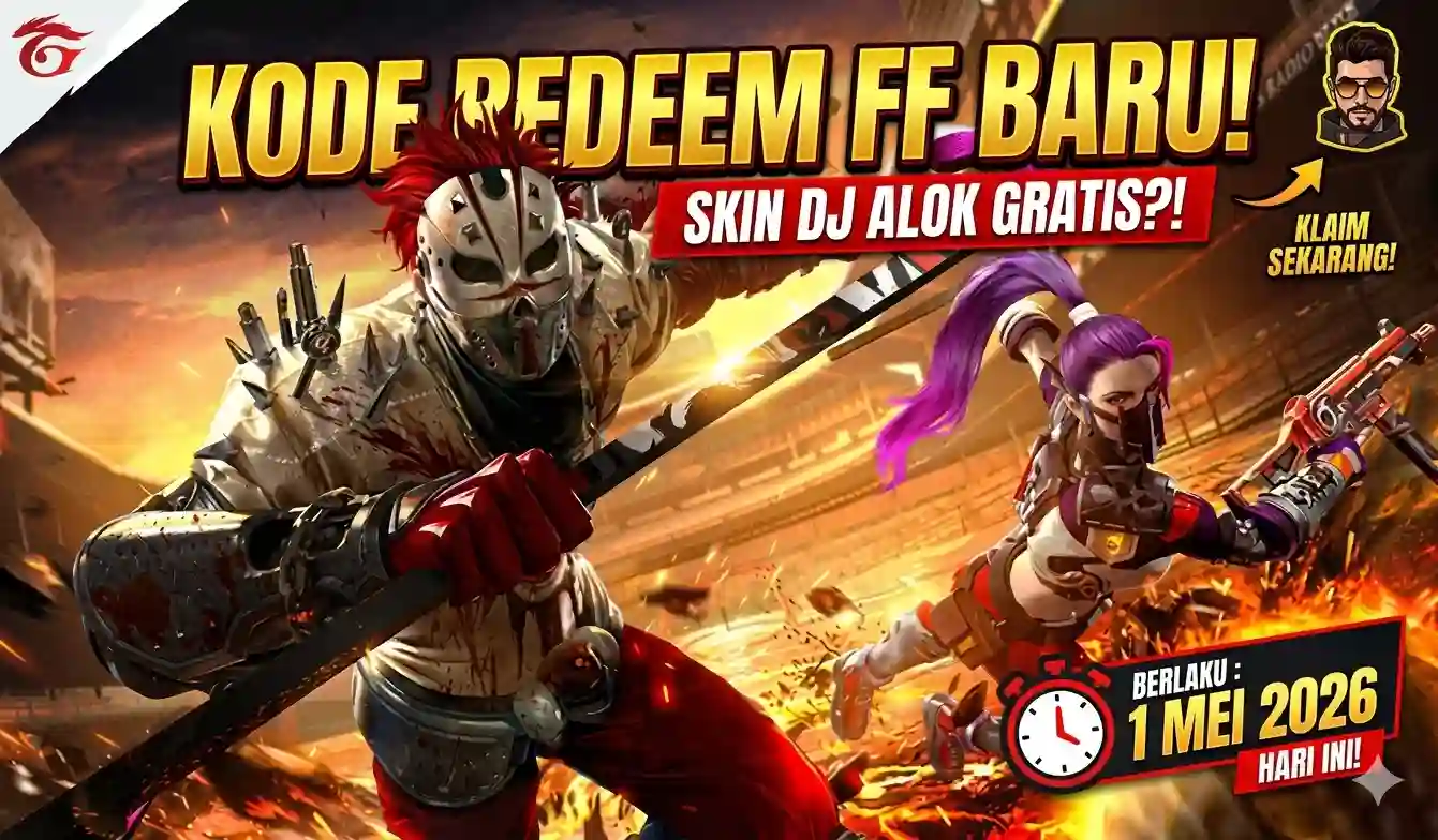 Kode Redeem FF Terbaru 1 Mei 2026