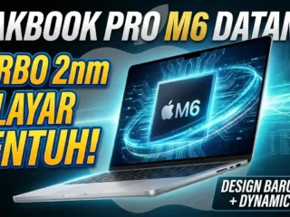MacBook Pro M6 Segera Hadir: Lebih Tipis, Layar Sentuh, dan Chip 2nm yang Revolusioner