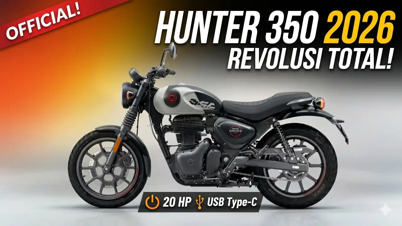 Royal Enfield Hunter 350 2026: Motor Retro Modern Harga 100 Jutaan