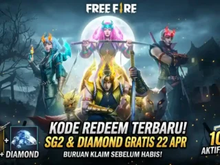 Raih Hadiah Gratis! Kode Redeem FF Terbaru Rabu 22 April 2026