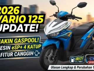Makin Gesit! Honda Vario 125 2026 Hadir dengan Mesin 4 Katup dan Fitur Canggih