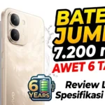 Vivo Y6 5G Meluncur: Baterai 7.200 mAh yang Awet Hingga 6 Tahun