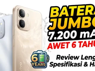Vivo Y6 5G Meluncur: Baterai 7.200 mAh yang Awet Hingga 6 Tahun