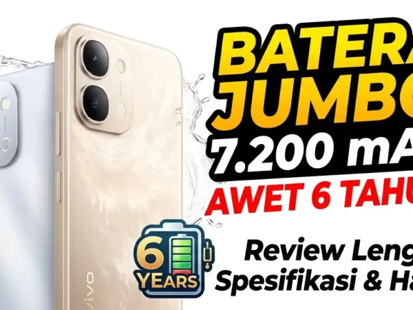 Vivo Y6 5G Meluncur: Baterai 7.200 mAh yang Awet Hingga 6 Tahun