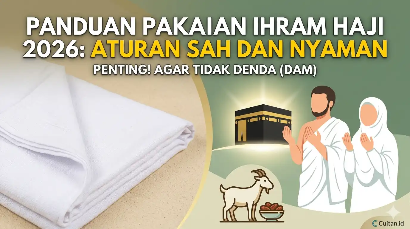 Panduan Pakaian Ihram Haji 2026: Tips Nyaman dan Sah Sesuai Syariat