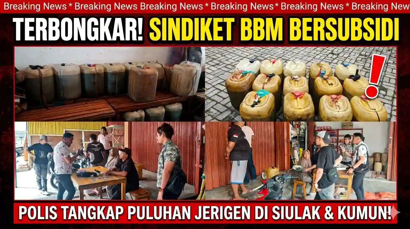 Tangkap Dua Penimbun BBM, Ratusan Liter Solar dan Pertalite Disita Polisi