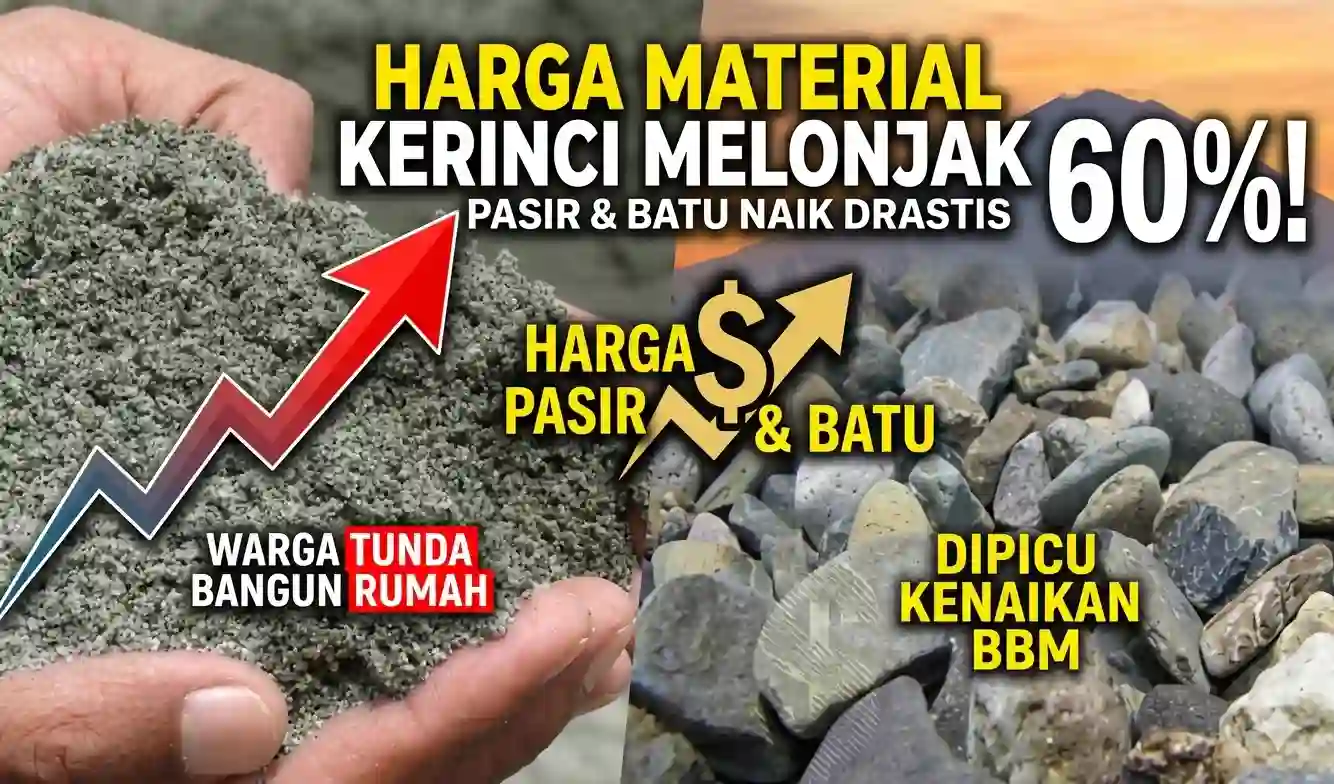 BBM Naik, Harga Material di Kerinci dan Sungai Penuh Melonjak hingga 60 Persen