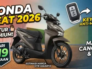 Makin Canggih! Honda BeAT Deluxe Smart Key 2026 Kini Anti-Maling & Super Irit