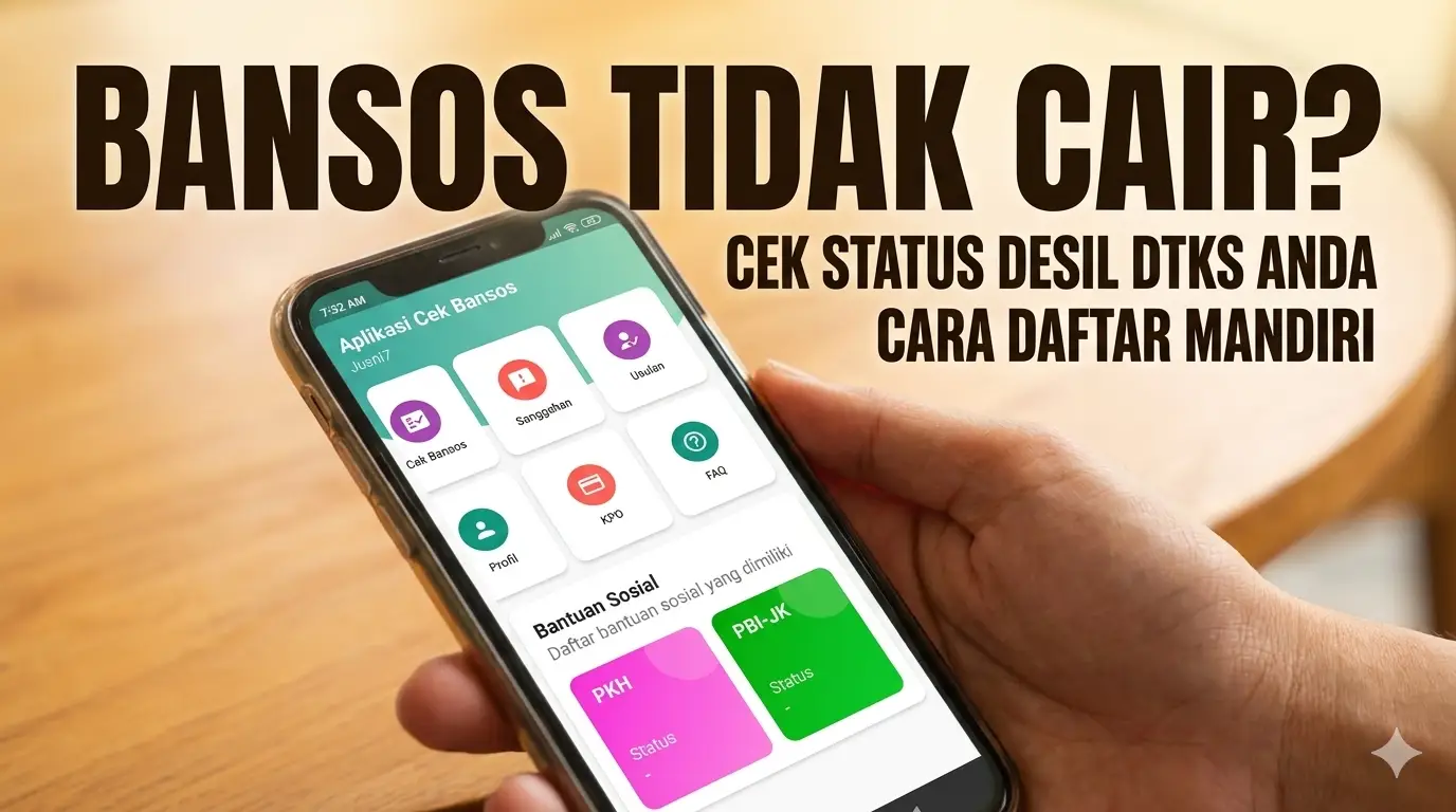 Cara Mudah Daftar Bansos Mandiri Lewat Ponsel
