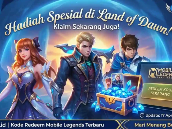 Buruan Klaim! Kode Redeem ML Terbaru 17 April 2026: Skin Langka & Diamond Menanti