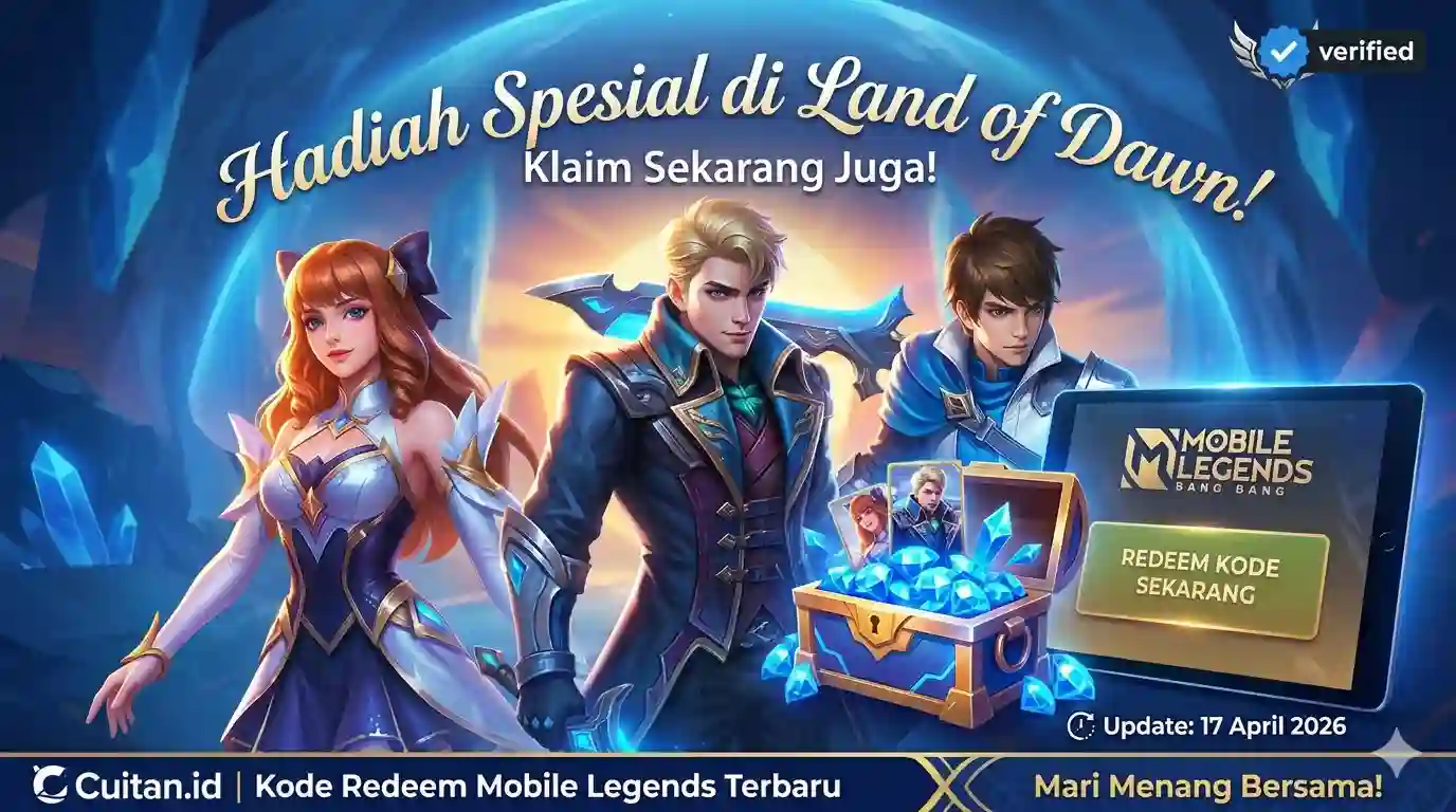 Kode Redeem ML Terbaru 17 April 2026