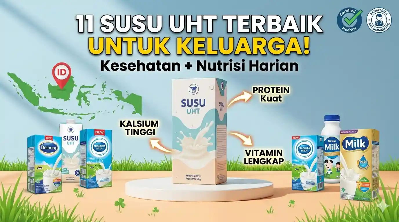 11 Rekomendasi Susu UHT Terbaik untuk Sehat & Praktis Setiap Hari