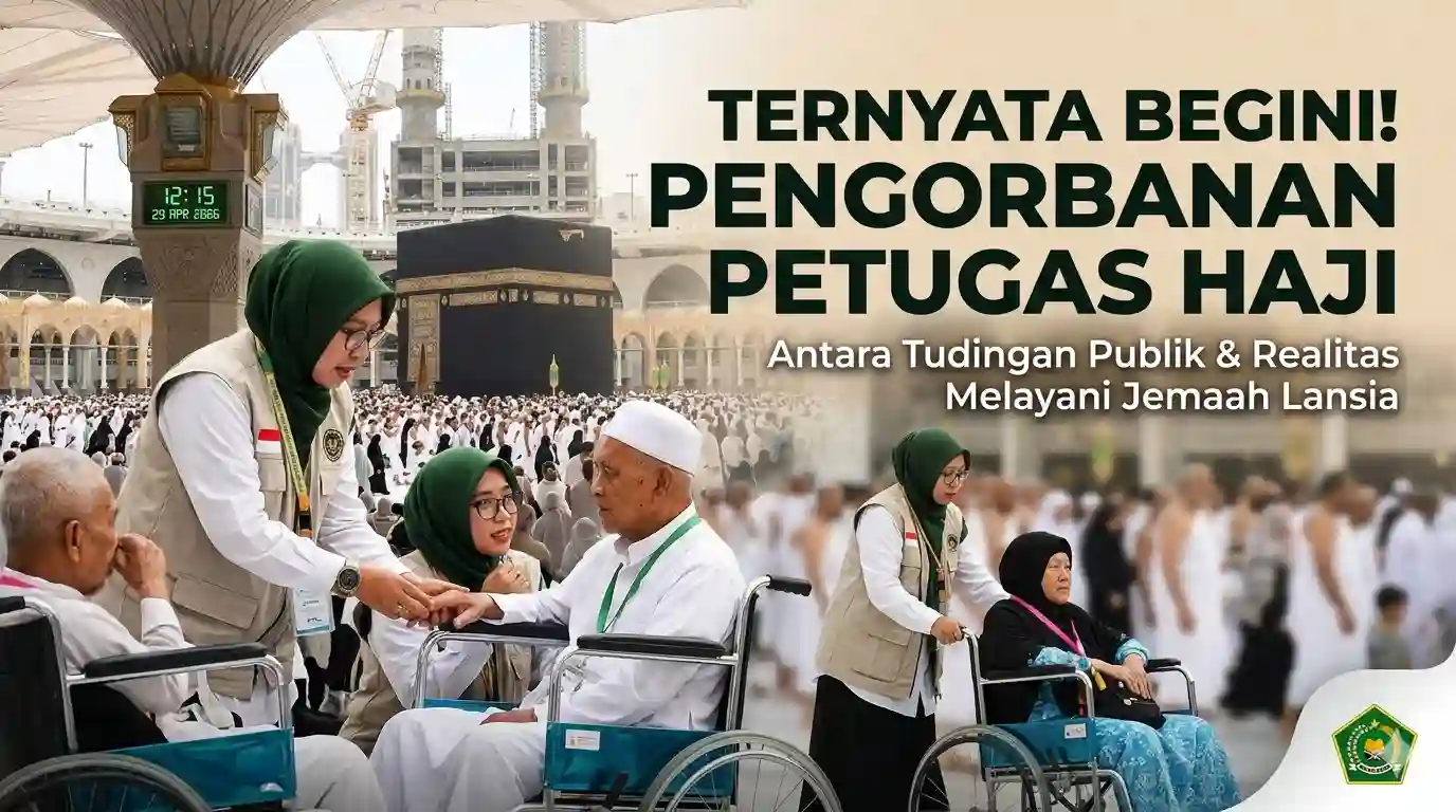Pengorbanan Petugas Haji 2026: Pelayan Jemaah di Balik Stigma Negatif