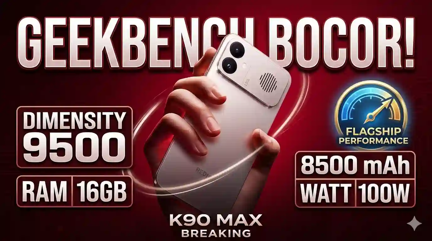 Redmi K90 Max Muncul di Geekbench