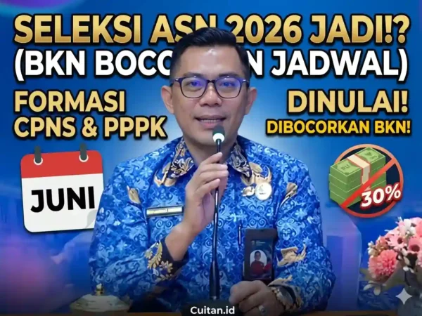 BKN Bocorkan Persiapan ASN 2026: Seleksi Mulai Juni, Daerah Terganjal Anggaran