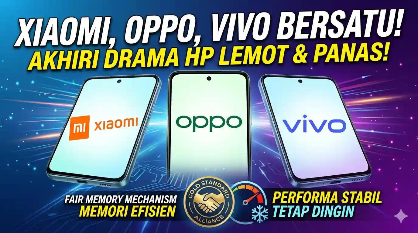 Xiaomi, Oppo, dan Vivo Bersatu: Akhiri Drama HP Lemot dan Cepat Panas