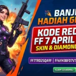 Klaim Sekarang Kode Redeem FF Terbaru 7 April 2026, Banyak Hadiahnya