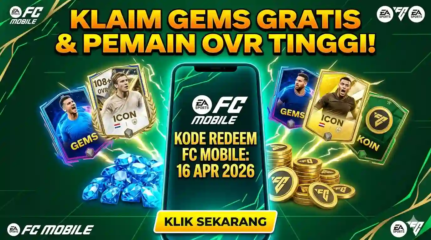 Kode Redeem FC Mobile 16 April 2026