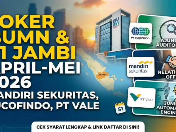 Peluang Karir BUMN 2026: Lulusan S1 Jambi Segera Merapat