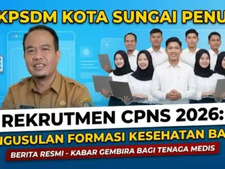 CPNS 2026, Pemkot Sungai Penuh Usulkan 31 Formasi
