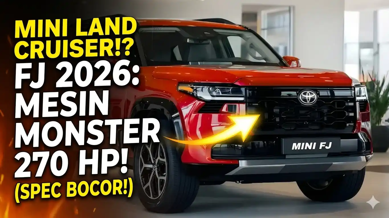 Toyota Mini Land Cruiser FJ 2026: Si Mungil Tangguh Berjiwa Monster